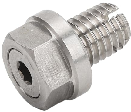 Akozon Edelstahl-Piggyback-Reparatursatz für Selbstschneidende Ölablassschrauben in Übergröße mit O-Ring für die Motorwartung (M18,1-1,5x15mm)