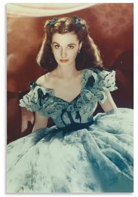 REDCHAMBER Poster mit britischer Schauspielerin Vivien Leigh, The Greatest Actress Ever, Poster, Druck, Kunst, Wandgemälde, Leinwand, Poster, moderne Schlafzimmer-Dekoration, 40 x 60 cm