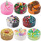 8 x 100 ml Schleim Set für Kinder, Slime Variety Pack Different Textures, enthält Bingsu Crunchy, Butter, Cloud, Clear Slime, Schleim-Partygeschenke für Mädchen & Jungen, Oster