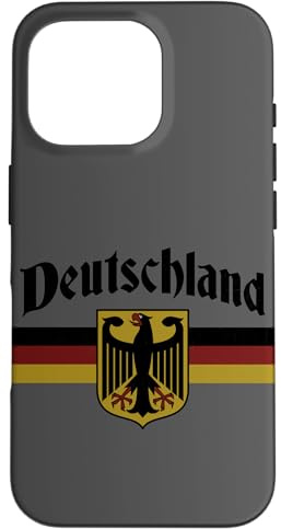 Deutschland Deutschland Fahne Banner Adler Wappen Oktoberfest Hülle für iPhone 16 Pro