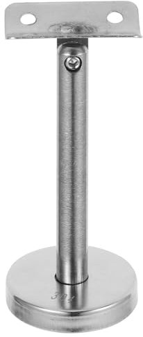 CRILSTYLEO Soporte de Pasamanos de Acero Inoxidable para Montaje en Pared Soporte de Pasamanos de Escalera Recto para Escaleras Interiores