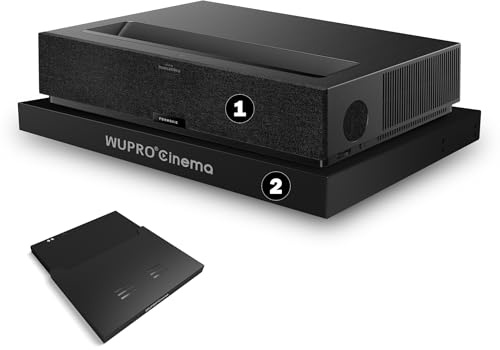 Formovie Theater Premium 4K UST Laser with WP7 Smart Slider Tray | 2200 ISO Lumens | Dolby Atmos & 3D Ready | Smart Auto Alignment