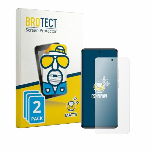 BROTECT Schutzfolie für Xiaomi Redmi Note 15 Pro 4G | 2 Stück Entspiegelnder Displayschutz Made in Germany Matte Displayschutz-Folie Anti-Reflex Anti-Fingerprint Einfache Montage