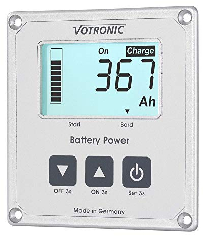 Votronic Batteriecomputer 100-S, incl 100 Amp-Shunt, Batterieklapazitätsanzeige