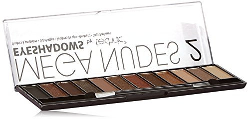 Technic Mega Nudes 2 - Palette di ombretti dalla consistenza compatta, 12 pezzi