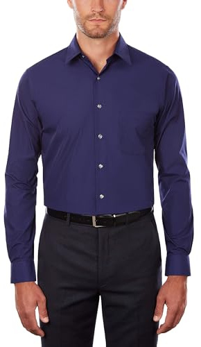 Van Heusen Men's Poplin Dress Shirt
