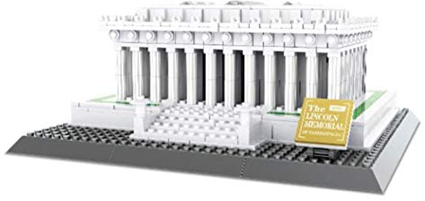 WANGE Lincoln Memorial Architekturmodell zum Montieren mit Bausteinen