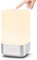 Wake-up Light Wecker, Finether Sunrise Wecker mit 5 Naturgeräuschen, USB wiederaufladbare Nachtlicht Touch Control Lampe