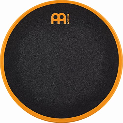 Meinl Cymbals Marshmallow Übungspad 12 Zoll (30,48cm) leises Drum Practice Pad, mittlerer Rebound, montierbar auf Becken Ständer und Stativ – Schlagzeug und Percussion Zubehör (MMP12OR)