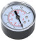 Manometer Wasser Luft Manometer 0-15Psi 0-1 Bar Manometer 1/8 BSPT Gewinde für Wasser Luft Öl (0-15psi,0-1bar)