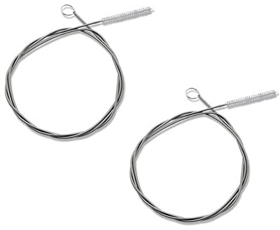 152,4 cm extra lange flexible Rohrreinigungsbürste für Kühlschrank, Reinigungswerkzeug aus Edelstahl, Reinigungsbürsten für Spüle, Kühlschrank, Küche (2 Stück)