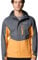 Columbia Herren Pouring Adventure Jacket Wasserdichte Regenjacke, Shark/Sunstone, L EU