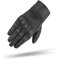 SHIMA BULLET Motorrad Handschuhe Herren Leder Kurze Sommer Motorradhandschuhe Schutz Touchscreen Stadt Lederhandschuhe Motorcycle Belüftet Verstärkt Perforiertes Leicht (Männer, Schwarz, L)