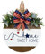 Geschenke Hauseinweihung Day“ Heimdekoration, Tür- Wanddekoration, Hängeschild, Unabhängigkeitstag, dekoratives Türschild Räuchermännchen Drosten (Blue, One Size)