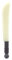 VFM e-Store - Machette d'arme d'Halloween phosphorescente ou friandise pour fêtes d'Halloween effrayantes, effrayantes, déguisements, accessoires et accessoires de déguisement – Machette de 39,7 cm