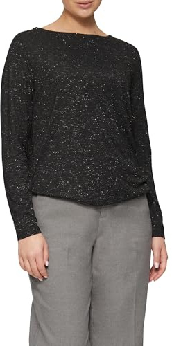 s.Oliver Langarm-Shirt mit Metallic-Effekt
