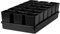 Pullmer 18x Anzuchttöpfe eckig mit Untersetzer, Pflanztöpfe für Stecklinge & Samenanzucht, mit Tablett, Shuttle-Trageschalen (Anzuchttöpfe 9x9x14 + Untersetzer; 1 Pack)