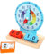 Yardwe 1Ensemble Bois pour Garçon Fille Éducatif Cognition Bois pour Apprentissage Pédagogique pour Préscolaires Et Élèves