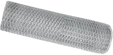 vidaXL Staccionata Esagonale Argento 1 x 100 cm in Acciaio Zincato, Perfetta per Il Giardino. E'resistente e ha Un Design Moderno, Ideale per progetti di Paesaggio, Barriere per la Privacy e Pannell