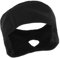 QUARKZMAN Warme Fleece Stirnband Winter Ohrenwärmer Stirnband Weiches Dehnbares Thermales Stirnband Bequemes Winddichtes Kälteaccessory Schwarz 1 Stück