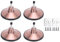 Asixxsix Billardtisch -Beinstufe, 4pcs Verstellbare Höhe Schwere Metallniveau -Füße mit Premium -Eisenkonstruktion für Billardtische Pingpong -Tische Fußballtische