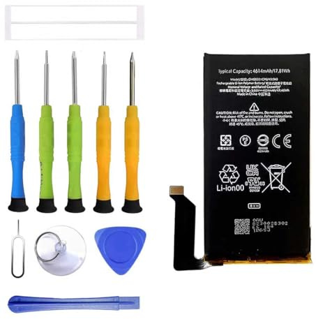 ERYNK GMSB3 Replacement Battery Compatible with Google Pixel 6 GB7N6, G9S9B16, G9S9B, GR1YH Replacement Battery with Tool Kit
