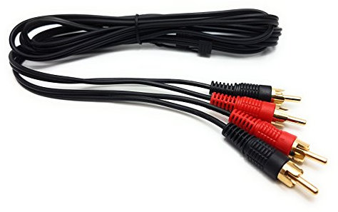 MainCore 3m long 2x RCA Male to 2x RCA Male Stereo Audio Cable for Turntables, Mixers, Home Audio, Surround Sound, CD/DVD Player's, Subwoofer's etc