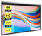 VIVOHOME Manual Pull Down Projector Screen, 100 Inch, 16:9 HD Retractable Widescreen for Movie Home Theater Cinema Office Video Game