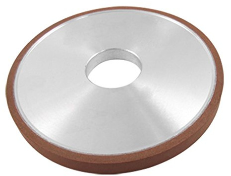 125 x 10 x 32 x 4 mm, 180 Körnung, 75 % Kunstharz, Bond Diamant, Schleifmaschine, Schleifstein Typ Plain
