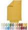 P'tit Basile - Baby Bettbezug 100x135 cm 100x140 cm für Kinderbetten - 100% Bio-Baumwolle - Senfgelb - Hochwertige und Pflegeleichte - Zertifiziert ohne Schadstoffe Babybett Wiege 60x120 70x140 cm