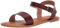 Amazon Essentials Sandali con Fibbia e Due Cinturini Donna, Marrone, 37.5 EU