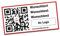 Social Media Aufkleber mit QR Code Link für Firmen Unternehmen Marken Sticker personalisiert für Auto Bus Schaufenster Theke Marketing Werbung (03 Firmen-Homepage, Eckig)