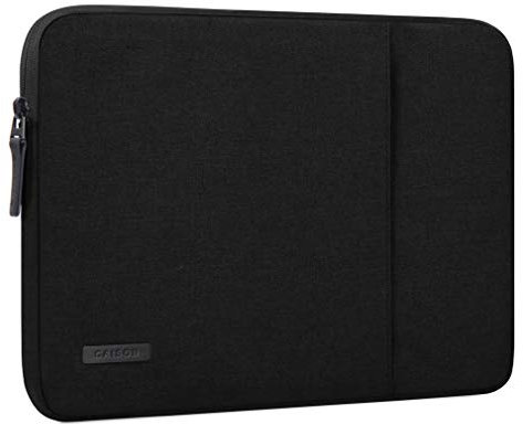 CAISON 14 inch Laptop Sleeve Silm Case Soft Lining Waterproof Shockproof Protective Bag for Lenovo Yaga, IdeaPad, ThinkPad, Dell Inspiron, HP Pavilion, Steam, Acer Spin, MSI, ASUS ROG, Black
