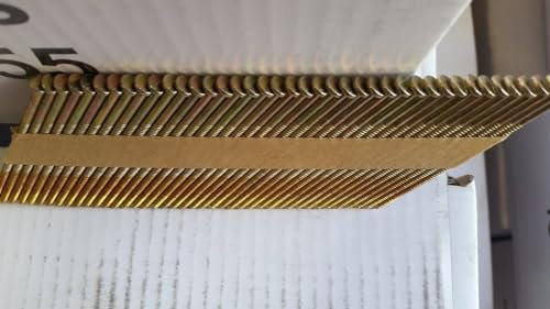 34 Degree Paper Collated Gavanised Ring Framing Nails - 3.1 x 90mm (Box of 2,000)