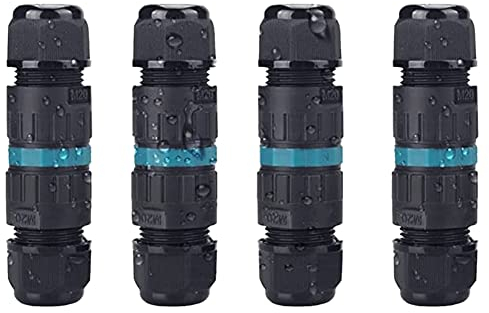 Panysilioer Drahtwasserdichte Verbindung, Kabelkanal, Anschlussdose, Verbindungsmuffe, 3-Adrige Kabelverbindung, Geeignet für 5–9 mm Drahtdurchmesser.