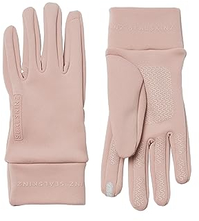 SEALSKINZ Acle Nano-Fleece-Handschuhe, für Damen, wasserabweisend, für Kaltwetter, rosa, Größe S