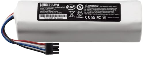 Para Dreame D9 F9 BOT L10/Pro/Plus TRUEVER Finder Rls3 robot aspirador 14,4 V 6500 mAh batería de ion de litio de repuesto