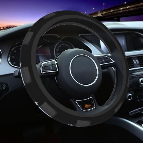 Auto Wrap Abdeckung Texas Highway Patrol - Dünnes Blau Auto Lenkradbezug Plüsch Auto Lenkradhülle Atmungsaktiv Lenkradschutz Für Auto Zubehör, SUV, LKW, 38Cm