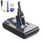EVARY 8000mAh V8 Batterie pour Dyson V8 SV10 Remplacement Batterie pour Dyson V8 Absolute Animal Motorhead Fluffy Absolute Aspirateurs avec 2 Filtres + 1 Tournevis