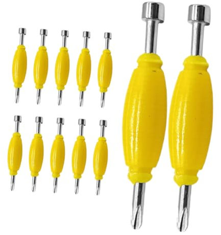 MUSISALY 12 Stück Kleiner Schraubendreher für Finger Skateboards Doppelkopf Design Kompakt und Tragbar Vielseitiges Werkzeug für Reparaturen Geeignet für Verschiedene Finger Skateboards