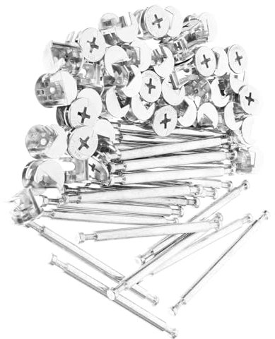 GRADENEVE Cabinet Connectors Pack Cam Lock Fitting under Cabinet Storage Hardware Jig