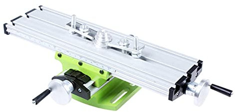 EDEDE Défonceuse affleureuse électrique, Miniature précision Multifonction fraiseuse Banc perceuse étau Montage Table de Travail X axe Y réglage coordonnées Table Nouveau pour Travail du Bois