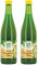 Jardin BiO étic - Pur jus gingembre citron - bio - Salé - Certifié AB - Bouteille de 50cl (Lot de 2)