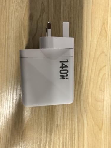 140W (4 in 1) USB C Charger, GaN Fast PD 140W 100W 65W 45W Plug Charging Station Multi Port for MacBook Pro/Air, Dell XPS Laptop, iPad/Pro, iPhone, Samsung, Galaxy Phone, Travel Power Adapter