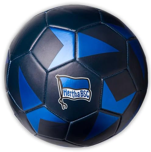 Hertha BSC Berlin Fußball Navy matt | Ball | Gr. 5 | Fanball | HBSCB