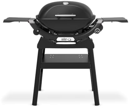 Weber Q 2200N Gasgrill mit Seitentischen und Stand