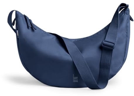 GOT BAG Moon Bag | Wasserfeste Umhängetasche Halbmond | Stylische Crossbody Bag mit verstellbarem Gurt