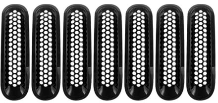 Griglie paraurti anteriore Auto Paraurti Anteriore Griglie Per Wrangler JK 2007 2008 2009 2010 2011 2012 2013 2014 2015 2016 2017
