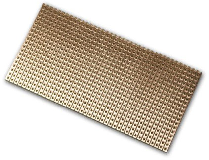 world-trading-net - Platine 50x100 mm Streifenrasterplatine Kupfer