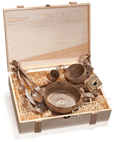 Kupilka Wood Box mit alle Artikel